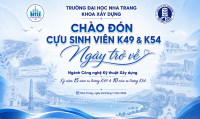 🎓 THƯ MỜI GẶP MẶT CỰU SINH VIÊN KHOA XÂY DỰNG – TRƯỜNG ĐẠI HỌC NHA TRANG